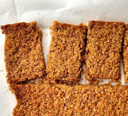 Straightforward honey flapjacks