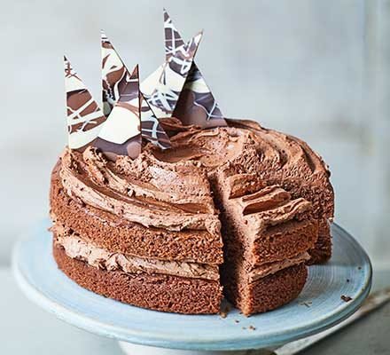 Straightforward chocolate cake